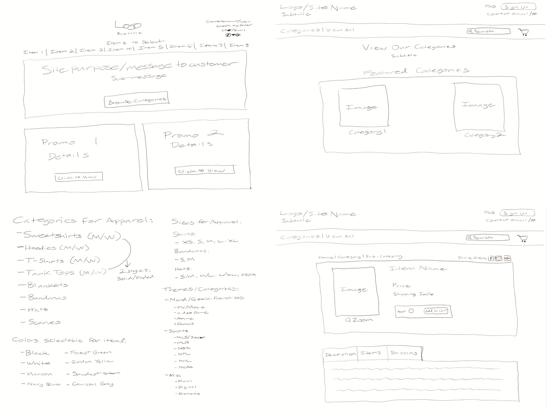 myFandom Sketch Array